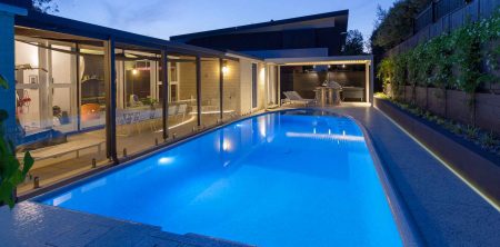 Rear garden renovation to Stahle House